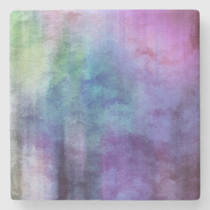 Porta-copo De Pedra fundo abstrato da aguarela da arte no papel 2
