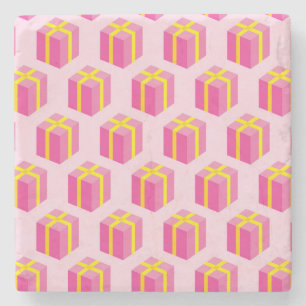 Porta-copo De Pedra Fundo com presentes