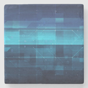 Porta-copo De Pedra Fundo digital da alta tecnologia