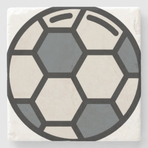 Porta-copo De Pedra futebol