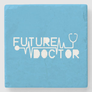 Porta-copo De Pedra Futuro médico medicina Estetoscópio