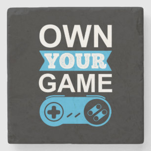 Porta-copo De Pedra Gamer Gift Possui Seu Jogo