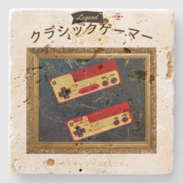 Porta-copo De Pedra Gamers Clássicos à Vista 83