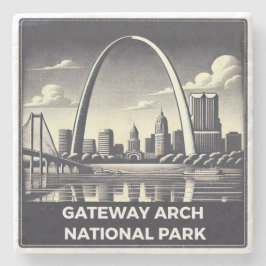 Porta-copo De Pedra Gateway Arch National Park
