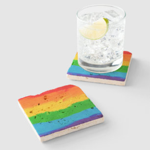 Porta-copo De Pedra Gay LGBT lésbica