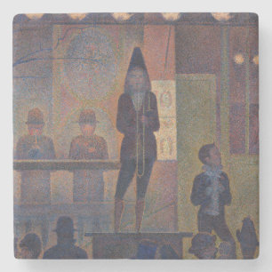 Porta-copo De Pedra Georges Seurat - Atração de Circo