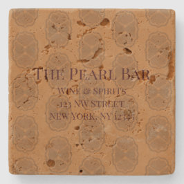 Porta-copo De Pedra Glamour