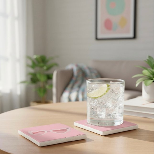 Porta-copo De Pedra Glasses (Criador carregado)