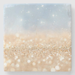 Porta-copo De Pedra Glitter