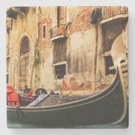 Porta-copo De Pedra Gôndola velha no rio