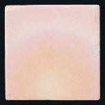 Porta-copo De Pedra Gradiente Peach Fuzz<br><div class="desc">Design de gradiente - efeito aura - gradiente de fuzz de pêssego.</div>