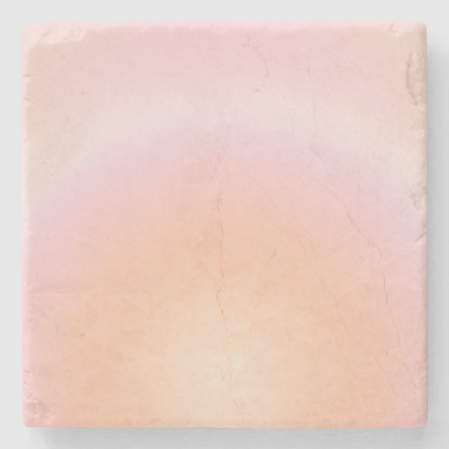 Porta-copo De Pedra Gradiente Peach Fuzz (Frente)