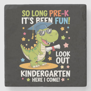 Porta-copo De Pedra Graduado Pré-K Jardim de Infância Dinossauro T Rex