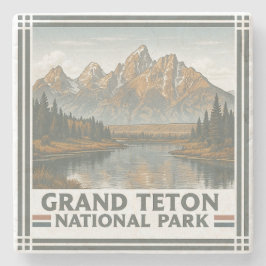 Porta-copo De Pedra Grand Teton National