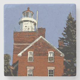 PORTA-COPO DE PEDRA GRANDE PONTO DE BASE