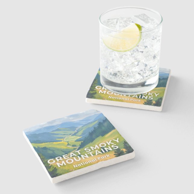 Porta-copo De Pedra Great Smoky Mountains National Park Travel (Lateral)