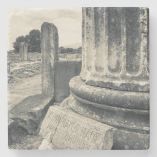 Porta-copo De Pedra Grécia, ruínas de cidade antiga