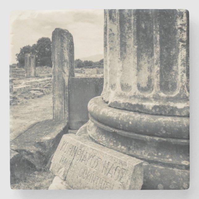 Porta-copo De Pedra Grécias, ruínas da antiga cidade (Frente)