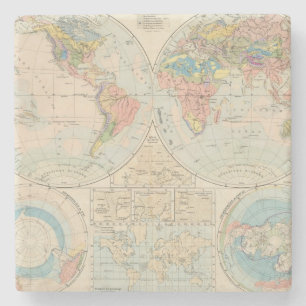 Porta-copo De Pedra Grund u Boden - mapa do atlas do solo