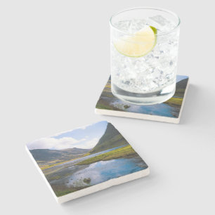 Porta-copo De Pedra guisado natural, montanha