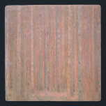 Porta-copo De Pedra Gustav Klimt Fir Forest Tannenwald árvores vermelh<br><div class="desc">Vintage Gustav Klimt Fir Forest - Art Nouveau Red Trees Esta bela pintura de safra de árvores é feita pelo mestre artista Gustav Klimt. A pintura, chamada Floresta Fir I, ou Tannenwald, nos mostra uma bela paisagem com Árvores Vermelhas, através de uma floresta densa. Gustav Klimt capturou o sentimento de...</div>