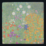Porta-copo De Pedra Gustav Klimt Flower Garden Vintage Art Nouveau<br><div class="desc">Gustav Klimt Flower Garden Vintage Art Nouveau Pintura De Belas Artes 1907</div>