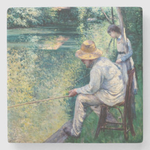 Porta-copo De Pedra Gustave Caillebotte - Angling