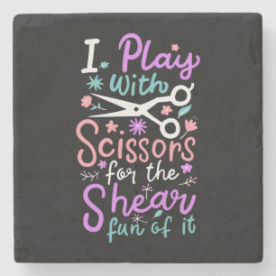 Porta-copo De Pedra Hairdresser Hairstylist Gift