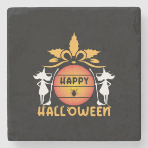 Porta-copo De Pedra Halloween Happy Halloween Aniversário