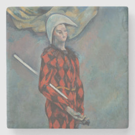 Porta-copo De Pedra Harlequin (Joker) (por Paul Cézanne)
