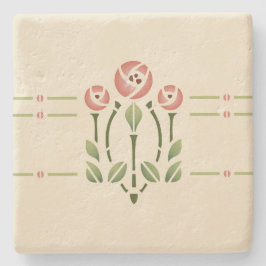 Porta-copo De Pedra Helen "Glasgow adoptivo aumentou "