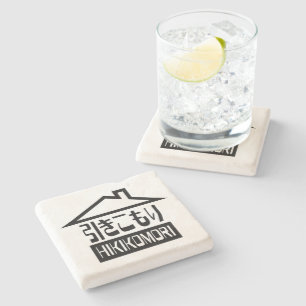 Porta-copo De Pedra Hikomori 引 き こ も り Reclutas Japonesas