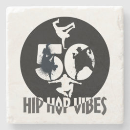 Porta-copo De Pedra Hip Hop Vibes.w