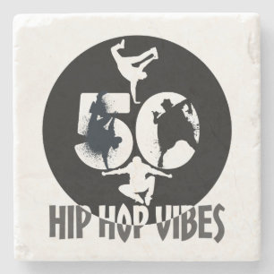 Porta-copo De Pedra Hip Hop Vibes.w