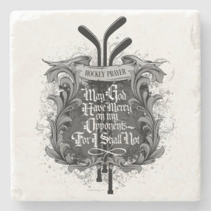 Porta-copo De Pedra Hockey Prayer