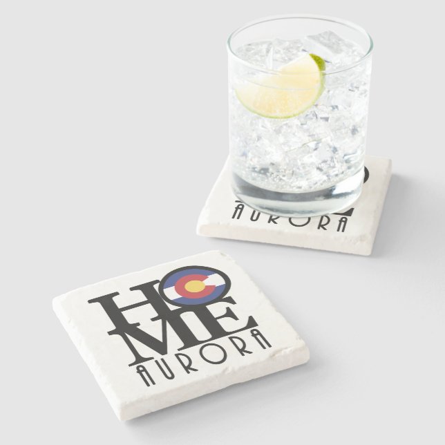 Porta-copo De Pedra HOME Aurora Colorado (Lateral)