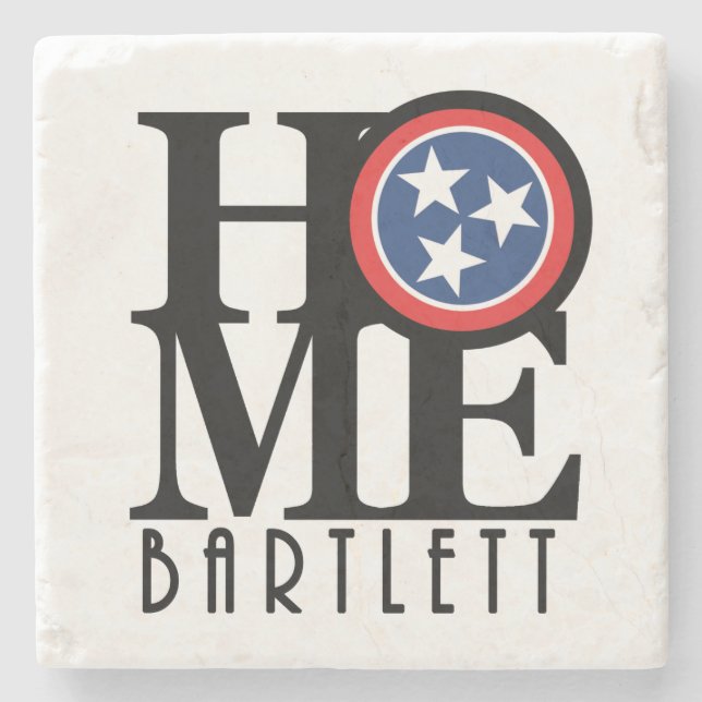 Porta-copo De Pedra HOME Barlett (Frente)