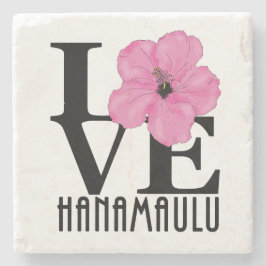 Porta-copo De Pedra HOME Hanamaulu Hawaii