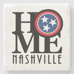 Porta-copo De Pedra HOME Nashville Tennessee