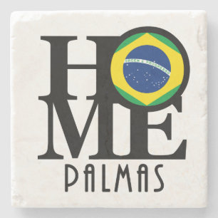 Porta-copo De Pedra HOME Palmas Brasil