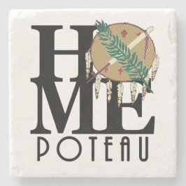 Porta-copo De Pedra HOME Poteau