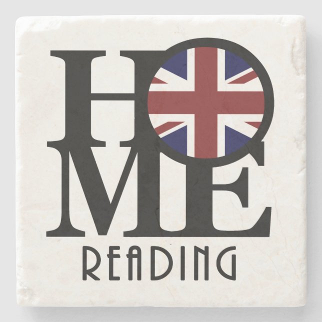 Porta-copo De Pedra HOME Reading Inglaterra (Frente)