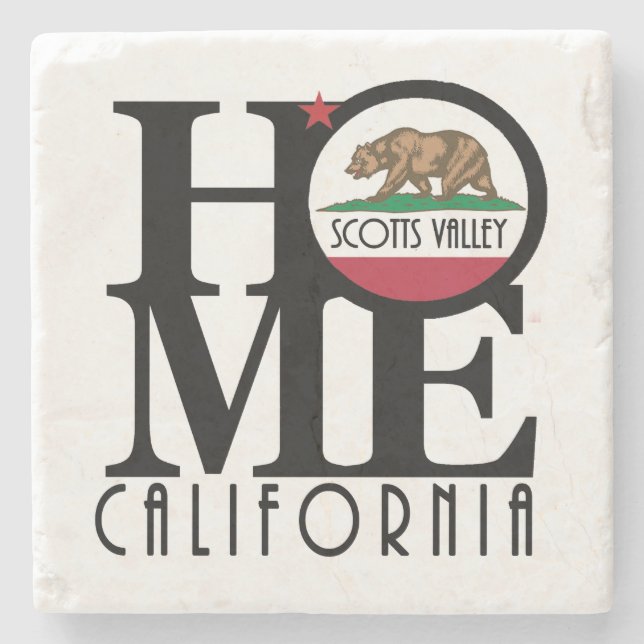 Porta-copo De Pedra HOME Scotts Valley California (Frente)