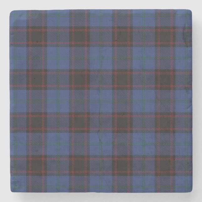 Porta-copo De Pedra Home Tartan (Frente)
