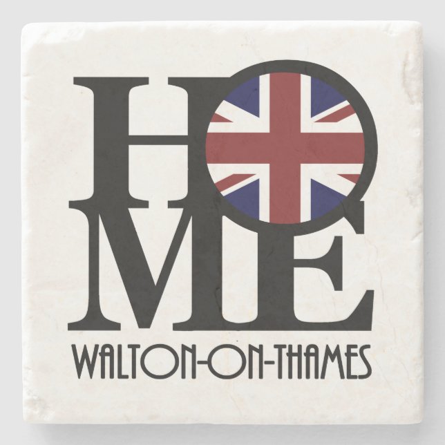 Porta-copo De Pedra HOME Walton-On-Thames (Frente)