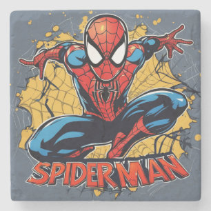 Porta-copo De Pedra Homem-Aranha