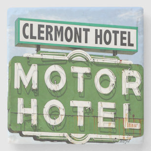 Porta-copo De Pedra Hotel de Clermont, presentes de Atlanta, Atlanta,