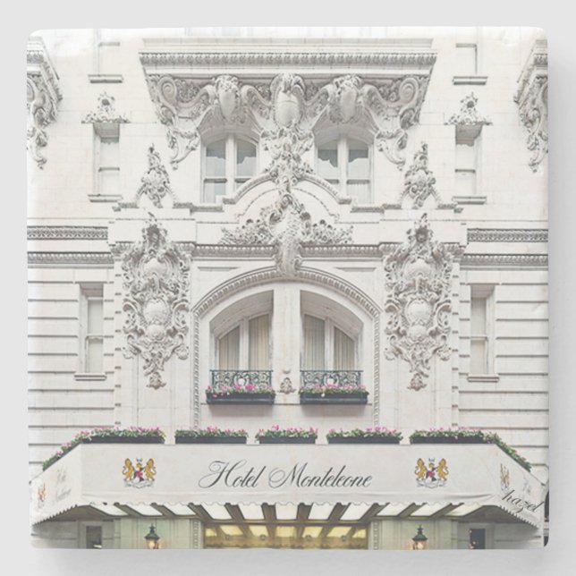 Porta-copo De Pedra Hotel Monteleone, Porta copos de Hotel Monteleone, (Frente)