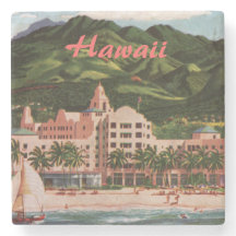 Hotel Royal Hawaiian Stone Coaster