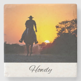 Porta-copo De Pedra Howdy | Cotação Sul | Vida cowboy